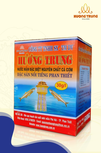 Nước Mắm Hương Trung 500ml Thùng 06 Chai